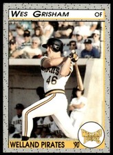 1990 Pucko Welland Pirates Wes Grisham Welland Pirates #15