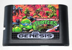 TMNT Collection Hyperstone Heist + Tournament Fighters For Sega Genesis NTSC-U/C - Picture 1 of 2