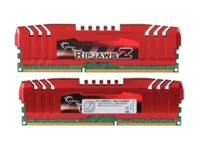 G.SKILL 32GB (4 x 8GB) Ripjaws Z Series  (PC3 12800) DDR3 - F3-12800CL10Q-32GBZL - Image 1 of 2