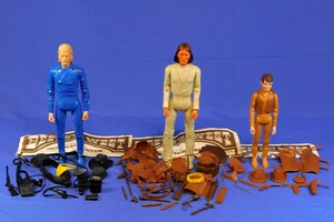 MARX BEST OF THE WEST LOT OF 3 FIGURES VINTAGE GEN. CUSTER, GERONIMO, JAMIE 1965 - Picture 1 of 16