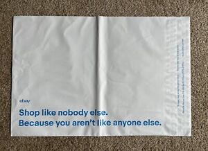 20 Pc Ebay Logo Poly Shipping Bags 9 "X 12"