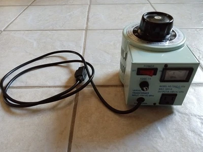 Model TDGC-0.5 Variable Transformer Variac 110V, 0-130V Output - Image 1 of 4