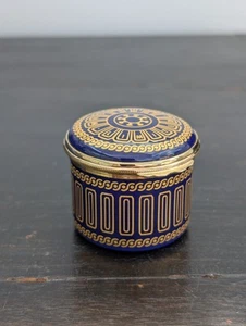 Very Rare Halcyon Days Enamel Box - WHSmith, Gift From The Directors - Picture 1 of 10