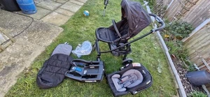 Graco Buggy Stroller Pushchair Folding From Birth Unisex Black With Rain Cover - Picture 1 of 12