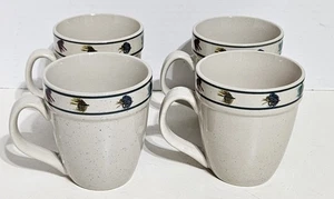 Folkcraft Regenbogenforelle Kaffeetassen Muster von Scotty Z Steinzeug - 4er Set - Bild 1 von 13