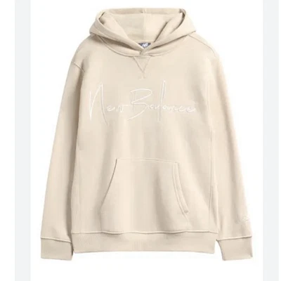 Sudadera con capucha bordada New Balance color tostado talla L 14/16 para niños nueva con etiquetas Foto 1 de 4