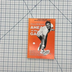 Ahead of the Game Owen Williams 2013 Signed First Promo Edition Tennis Memoir - Bild 1 von 12