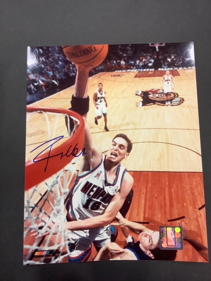 FOTO FIRMADA POR PAU GASOL 8x10 Memphis Grizzlies Lakers baloncesto certificado de autenticidad automático Foto 1 de 1