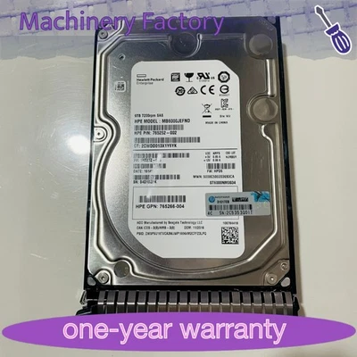 761477-B21 New HP 6TB SAS 7.2K 3.5 inch 761497-001 G8 HDD Hard Drive - Image 1 of 4