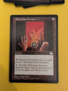 Phyrexian Furnace. Artifact Old Vintage. Weatherlight  Magic the Gathering Card. - Picture 1 of 6