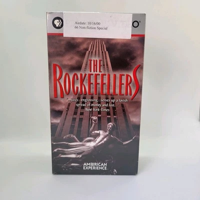 PBS Home The Rockefellers (VHS, 2000, 2-Tape Set) Factory Sealed - Image 1 of 4