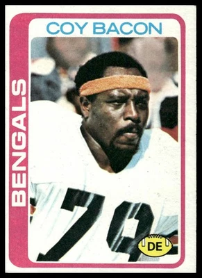 1978 Topps #135 Coy Bacon [GOATCARDS] - Image 1 of 2