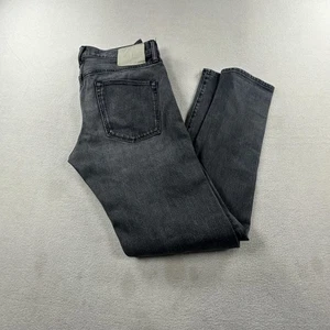 Hiroshi Kato Jeans Mens 31 Gray Scissors Jack Wash Selvedge Denim USA Stretch - Picture 1 of 17