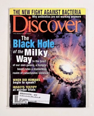 1998 Nov DISCOVER Milky Way Black Hole END OF ANTIBIOTICS Forensic Entomology &c - Image 1 of 4
