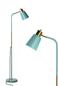 Industrial Floor Lamp Rustic Style for Living Room or Bedroom Home Decor - Picture 1 of 9