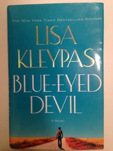 Like NEW! Lisa Kleypas The Blue Eyed Devil Hard Cover Orig.$21.95 Excellent - Picture 1 of 4