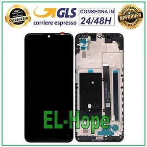 DISPLAY LCD + FRAME PER ZTE BLADE A51 TOUCH SCREEN VETRO SCHERMO MONITOR NERO - Foto 1 di 1