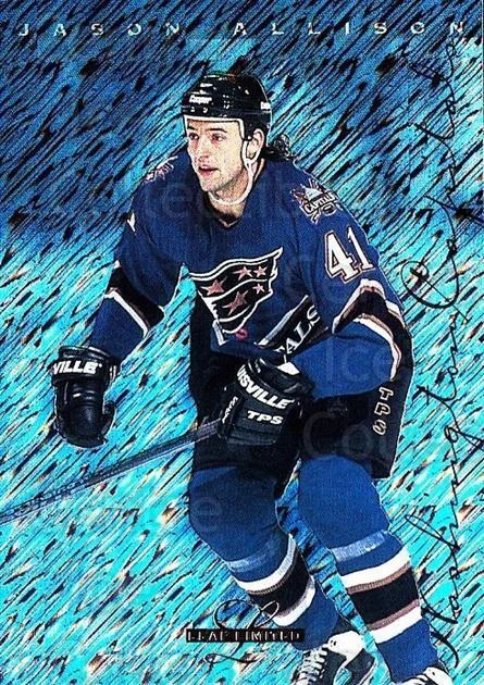1995-96 Leaf Limited #5 Jason Allison - Image 1 of 1