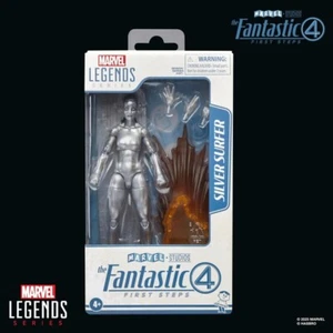 Marvel Legends Series Fantastic Four 4 First Steps Silver Surfer Actionfigur - Bild 1 von 5