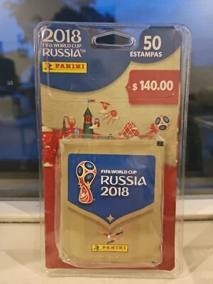 2018 Panini Russia FIFA World Cup Stickers Sealed Blister 10 Packs