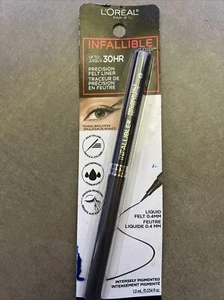 L'oreal Infallible 30Hr Precision Felt Liner Waterproof Eyeliner Grey - Picture 1 of 3
