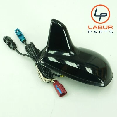 W221 07-13 Mercedes Clase S techo superior 3 cables aleta de tiburón antena de radio negra B566 Foto 1 de 4