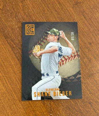 Shane Bieber 2022 Panini Capstone Orange #170 Gauchos Blue Jays Guardians /18 - Image 1 of 2