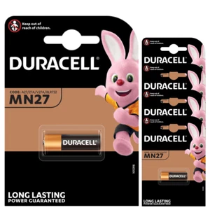 Duracell MN27 A27 GP27A MN27 E27A 12V Batteries x 5 *Long Expiry* - Picture 1 of 6