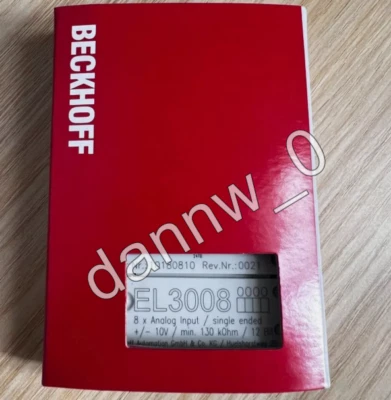 1PC New in box BECKHOFF EL3008 Programmable Logic Controller Module - Bild 1 von 2