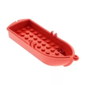 1x Lego Boot 14x5x2 rot Paddel Beiboot Ruder Piraten Schiff 255121 2551 - Bild 1 von 1