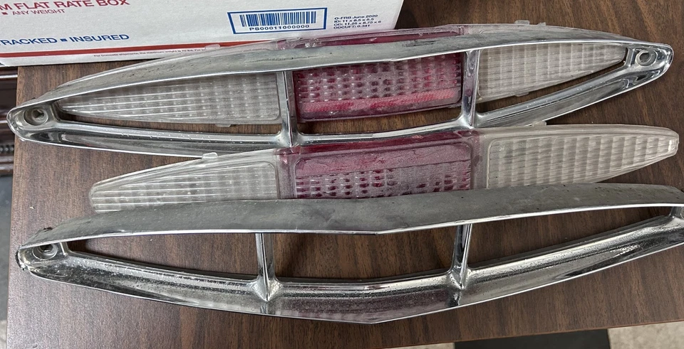 1967 1968 Cadillac Tail Lights Used Original DeVille Fleetwood - Image 1 of 1