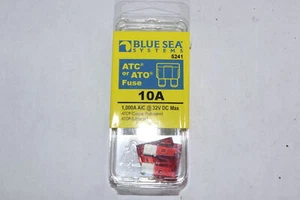 Blue Sea Systems ATO/ATC Fuses 10A 5241 - Picture 1 of 3