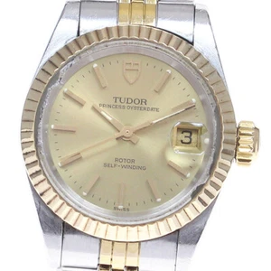 Orologio donna TUDOR Princess Oyster Date 92413N lunetta YG cal.2671 AT_825983 - Foto 1 di 9