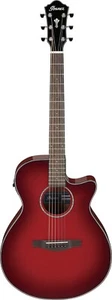 AEG51-TRH Ibanez AEG 6-Str Transparente Red Sunburst - Imagen 1 de 12