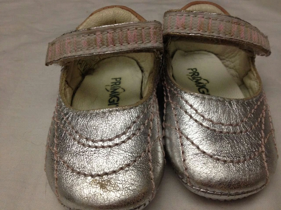 PRIMIGI - Scarpe - Ballerine - colore Argento - morbide ed eleganti - N°16 USATE - Immagine 1 di 1