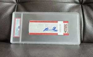 Robert Hassell III Signed Rookie Season Ticket Stub Psa/Dna Slabbed Padres - Picture 1 of 4