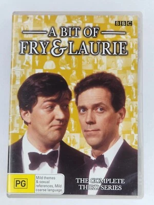 A BIT OF FRY & LAURIE. THE COMPLETE THIRD SERIES. BBC DVD  - Image 1 of 2