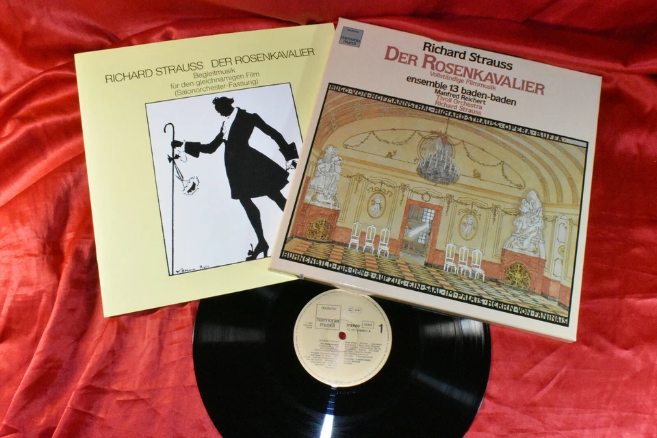 RICHARD STRAUSS DER ROSENKAVALIE BEGLEITMUSIK FÜR DEN GLEICHNAHMIGEN FILM 4LP - Bild 1 von 2