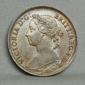 1893 GREAT BRITAIN Farthing, KM.753, Uncirculated - Picture 1 of 2