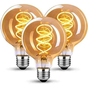 Vintage Glühbirne E27,LED Vintage 2W Retro LED Lampe Warmweiß 2200K φ95mm - Bild 1 von 10