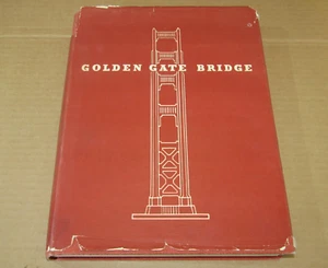 Golden Gate Bridge book HC DJ 1937 1938 Bridge and Highway District - Bild 1 von 12
