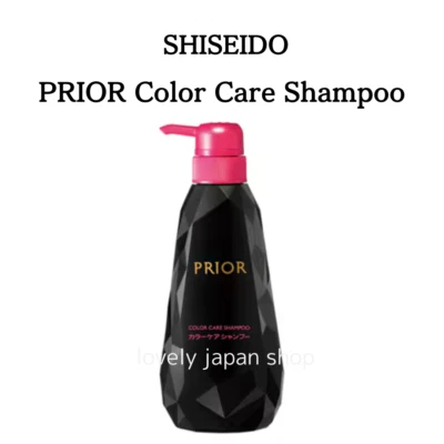SHISEIDO PRIOR Color Care Shampoo 400mL  Aging Care Shampoo – Made in Japan - Image 1 of 4
