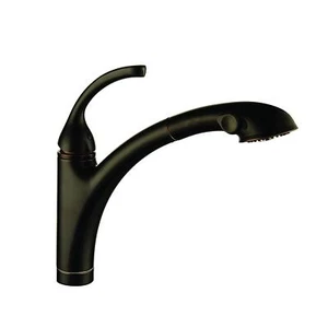 Grifo de cocina de bronce frotado con aceite de mango único Yosemite YP77KPO-ARB - Imagen 1 de 6