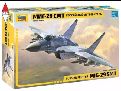 Zvezda 1/72 7309 Mig-29 SMT Modellino Kit Aereo In Plastica - Immagine 1 di 4