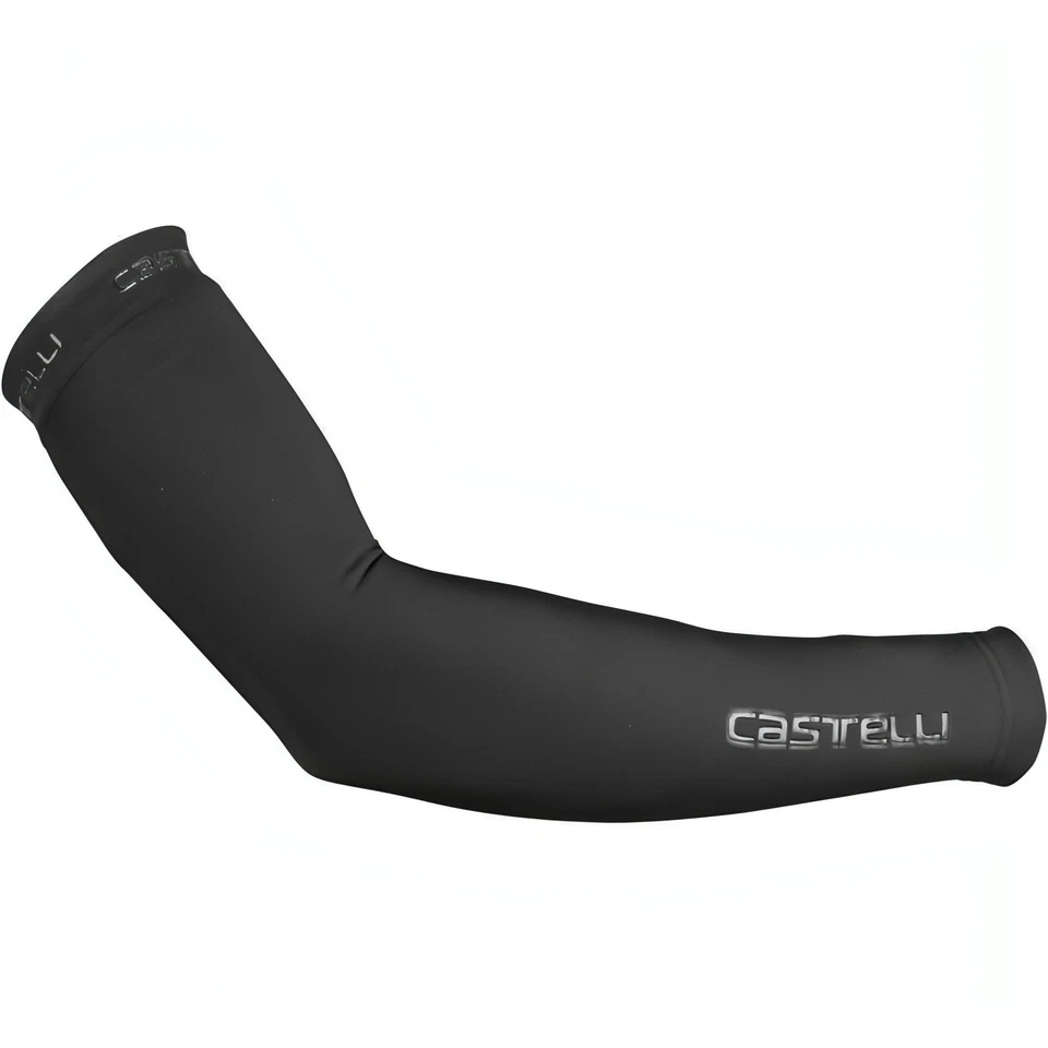 Castelli Thermoflex 2 Cycling Arm Warmers Black Mens Breathable Arm Sleeves - Image 1 of 1