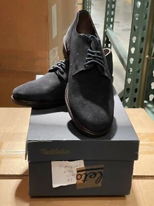 NETTLETON Derby - FINANCIAL Navy Suede (Size 8.5) - Bild 1 von 4