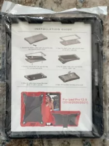 Case for iPad Pro 12.9 Inch 6th/5th/4th Generation Shockproof Heavy Duty Cover - Picture 1 of 2
