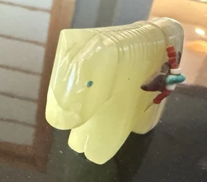 ZuniAchat Pferdefetisch, türkisfarbene Augen von Lloyd Lasiloo - Bild 1 von 8