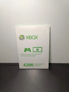 Xbox 360 Live - 4200 Microsoft Points - NEU OVP Sealed - Versand kostenlos - Bild 1 von 1