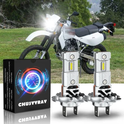 PARA 2006 2007 Suzuki GSXR600 GSXR750 2X H7 Moto 6000K Faros LED Bombillas Foto 1 de 4